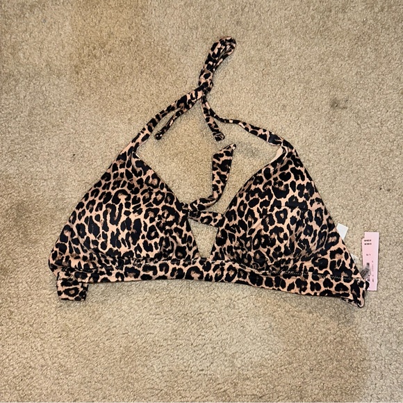Victoria Secrets Halter Push Up Swim Top - Picture 1 of 4